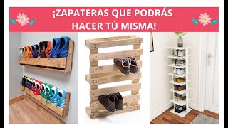 ¡13 Excelentes Ideas De Estantes Para Zapatos Que Podrás Hacer Tu Misma [upl. by Levin451]