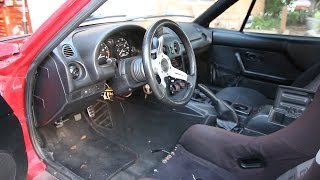 Miata Dash and AC Removal [upl. by Asenab]