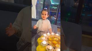 Itne samajhdar kb ho gaye tum🥹 happydiwali diwalidecoration cutebaby bachpan toddlerlife [upl. by Ainitsirc]