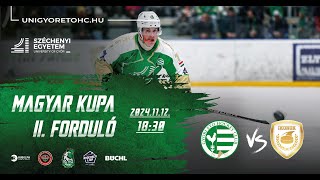 UNI GYŐR ETO HC vs MAC Ikonok [upl. by Spaulding]