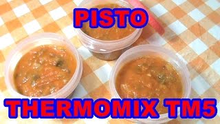 RECETA DE PISTO THERMOMIX TM5 [upl. by Laiceps]