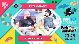 Paris Est Ludique 2018  Interview Lumberjacks Studio [upl. by Norda]