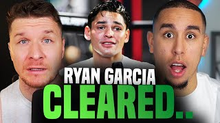 Ryan Garcia CLEARED of PEDs Confirmed [upl. by Rumpf]