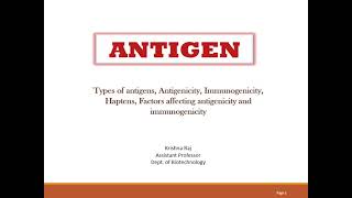 Antigen types antigenicity immunogenicity factors affecting immunogenicity MALAYALAM [upl. by Idak]