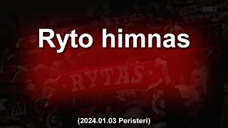 Ryto himnas  20240103 vs Peristeri [upl. by Kassey]