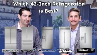 Ranking the 5 Best 42Inch Refrigerators for 2024 [upl. by Dnalyr]