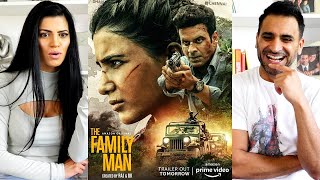 THE FAMILY MAN SEASON 2 TRAILER amp SEASON 1 TRAILER REACTION  MANOJ BAJPAYEE  Raj amp DK [upl. by Doughty]