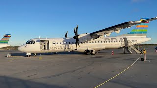 BRA ATR 72600 Visby to Bromma [upl. by Sisson565]