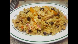 ARROZ CON POLLO NAVIDEÑO COLOMBIANO [upl. by Jeggar621]