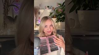 Doing your lashes ✨💫 asmr asmrtriggers triggersforsleep [upl. by Carver]