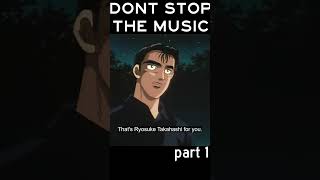 Initial D  DONT STOP THE MUSIC p1 eurobeat shorts [upl. by Nyar]