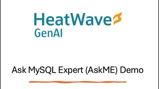 HeatWave GenAI for technical support applications [upl. by Halbert295]