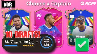 I DID 10 FUT DRAFTS AND GOT  129s [upl. by Sonitnatsok575]