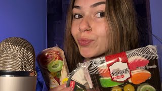 ASMR GUMMY CANDY MUKBANG💛 Mouth Sounds amp Whispering [upl. by Florry558]