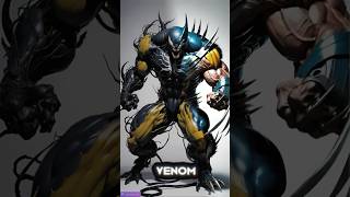 symbiote x wolverine fussion marvel venom3 wolverine [upl. by Eliseo]