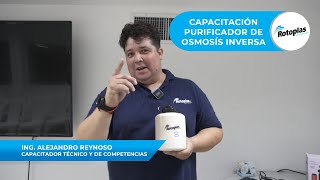 PURIFICADOR DE OSMOSIS INVERSA  ROTOPLAS [upl. by Idyak451]