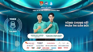 UFM VOICE TALENT 2024 Phần thi Trung Nghĩa  Huy Hoàng  Chung kết [upl. by Dahl]