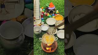 Taler Bora  Traditional Recipe miniature cooking tinyfoodcooking shorts tinyrealcooking [upl. by Golding116]