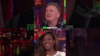 TENSION ON THE ANDY COHEN SHOW Michael Rapaport vs Kenya Moore [upl. by Hannad]