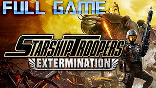 Starship Troopers Extermination SINGLEPLAYER  Full Game Walkthrough  No Commentary [upl. by Krystalle]