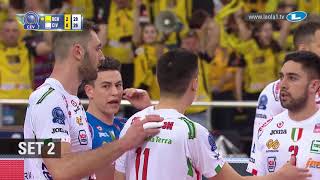 CLVolleyM Match of the Week Highlights  PGE Skra BELCHATOW  Cucine Lube CIVITANOVA [upl. by Teryl]