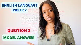 How To Pass Question 2 Of AQA English Language Paper 2 Exam A quotSummaryquot  GCSE 2025 Exams Edition [upl. by Lerual]