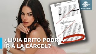 Citan a Livia Brito en el Reclusorio Sur por delito de falsedad de declaración [upl. by Aillil]