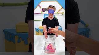 Blindfolded Slime Challenge pt 2 [upl. by Terzas]