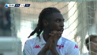 Highlights Atalanta vs Fiorentina 3 2 Quarta Retegui Kean DeKeteleare Lookman [upl. by Ofloda212]