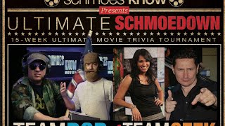 Team Geek vs Team BOB Round 1 Teams Ultimate Schmoedown  Movie Trivia Schmoedown [upl. by Maxy540]