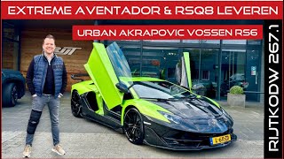 Extreme Lamborghini amp MDesign Carbon RSQ8 leveren  Dikke UrbanVossenAkrapovicEventuri RS6 [upl. by Oliviero]