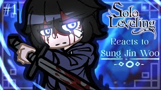 Solo Leveling Reacts to Sung Jin Woo  Pt1   Solo leveling [upl. by Ecilahc501]