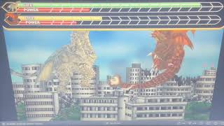 Keizer Ghidorah Vs Destoroyah Godzilla Daikaiju Battle Royale [upl. by Bromley704]