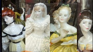 Royal Doulton Figurines Collection Limoges Spode РЕДКИЕ СТАТУЭТКИ Обзор Магазина LONDON🇬🇧 [upl. by Notsag]