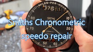 Smiths Chronometric speedo repair BSA C10 250 [upl. by Gilmore]