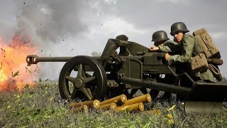 Squad 44  PaK 38 Lock Down Anti Tank Gun Battle [upl. by Ennaus310]