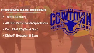 Cowtown Marathon in Fort Worth Traffic tips you need to know [upl. by Ayerim]