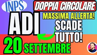 ASSEGNO DI INCLUSIONE🔴20 SETTEMBRE⚠️SCADE TUTTO👉PAGAMENTI SOSPESI✅DOPPIA CIRCOLARE [upl. by Lahsiv]