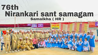 76th nirankari sant samagam 2023 [upl. by Eelhsa]