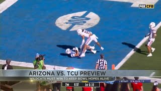 Arizona Football vs TCU Preview [upl. by Daryn]