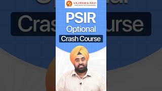 PSIR Optional Crash Course at Vajiram and Ravi [upl. by Gwenneth]