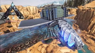 Ark Extinction  Base Build on the Desert Titan [upl. by Carrelli524]