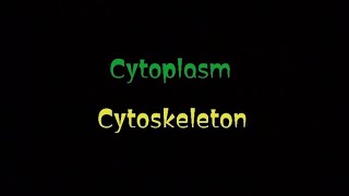 Cytoplasm Cytoskeleton Lec 05  Chp04 Cells and Tissues Class 09 Biology [upl. by Alvie]