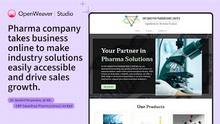 Pharma company takes business online to make industry solutions easily accessible amp drive growth [upl. by Gorton373]