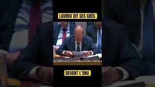 LAVROV NE MARCHE PAS SES MOTS DEVANT L’ASSEMBLÉE DE L’ONU SUR LA CRISE EN UKRAINE [upl. by Willtrude]