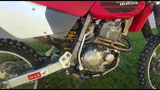 honda xr 400 99 arranque en frio [upl. by Rothstein]