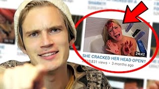 Top 10 MOST CLICKBAIT Youtubers Lance Stewart Pewdiepie amp More [upl. by Tony]