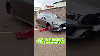 Mercedes Benz a45s amg in at MAGnificent MAG Repairs in lenasia amglinemercedesbenzamgwheelrepair [upl. by Rutherford730]