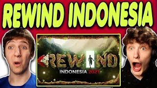 Americans React to Rewind Indonesia 2021 [upl. by Dj]