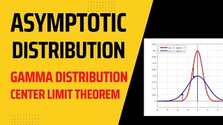 Asymptotic Distribution  Gamma Distribution  Center Limit Theorem CLT [upl. by Niowtna]